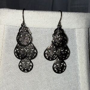 Elegant Silver Dangle Earrings